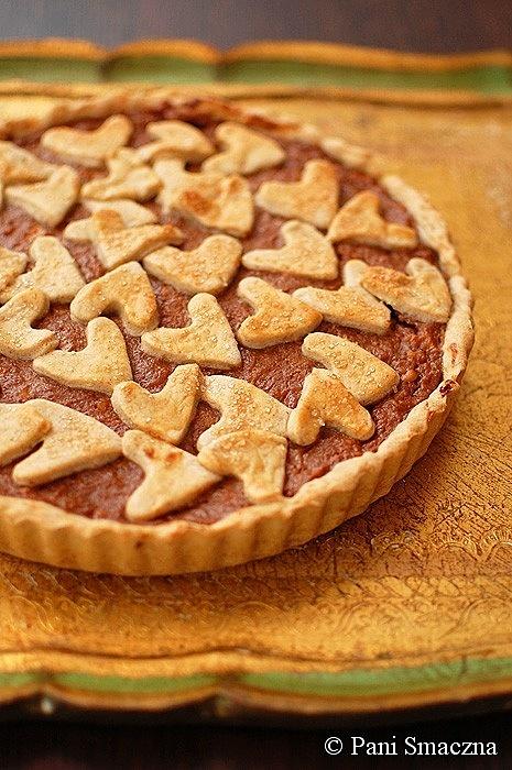 Tarta jabłkowo-krówkowa