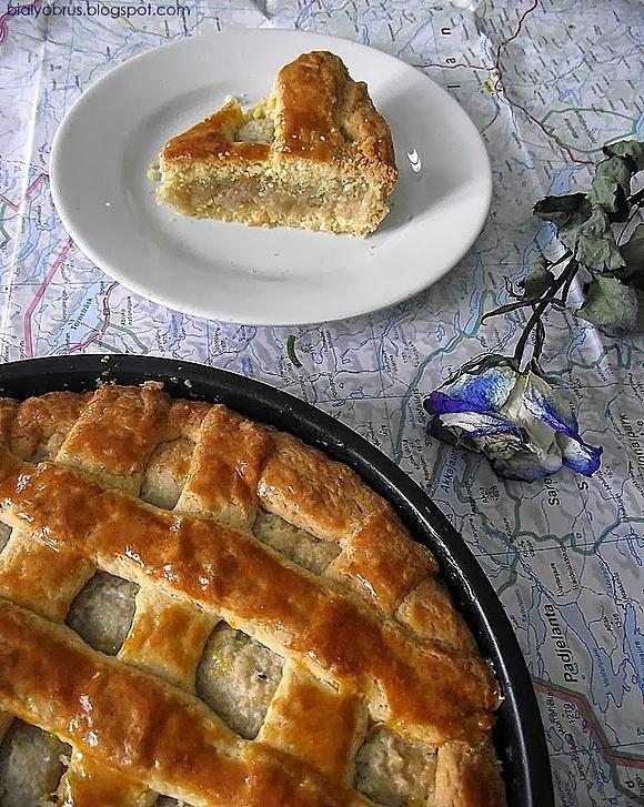 Fyrstekake - norweski ciasto migdałowe z kardamonem