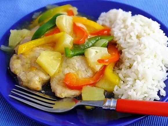 Schab po hawajsku