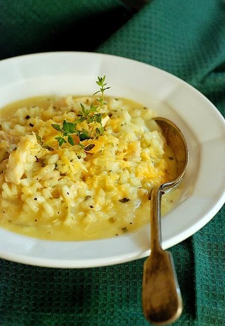 Risotto z winem i serem Stary Amsterdam