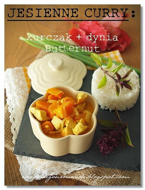 Pomarańczowe curry z dynią butternut - jesienne propozycje