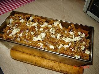 Zapiekanka z kurczakiem i serem feta