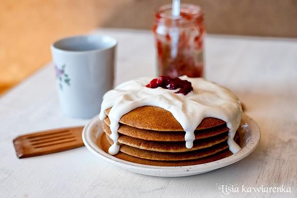Pancakes bezglutenowe i pszenne