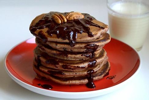 Pancakes mocno czekoladowe