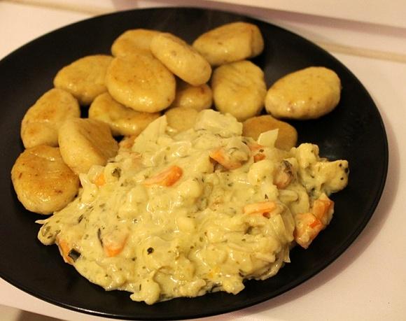 Wyzwanie – bombajskie gnocchi z warzywnym curry