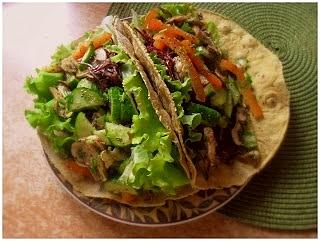 Orkiszowe tacos lubię placki