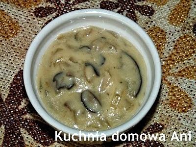 Grzybowy sos z leśnych grzybów