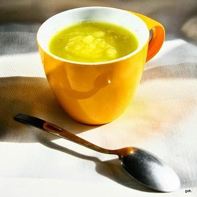 Zupa dyniowo-cytrynowa na słodko