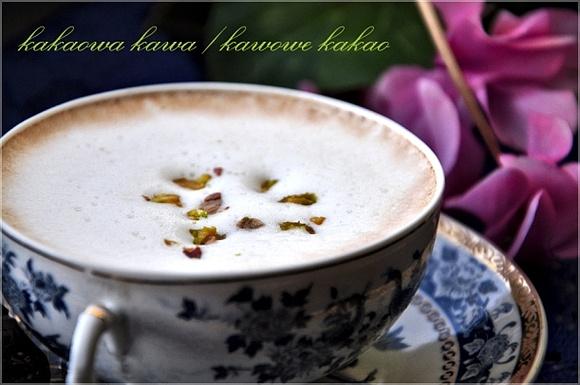 Kakaowa kawa z solonymi pistacjami