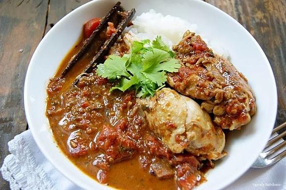 Meksykański kurczak Mole z czekoladą i chili