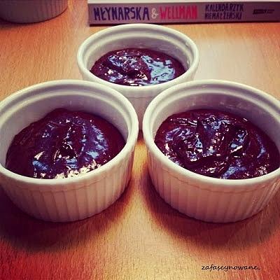 Fondant czekoladowy z gorzkiej czekolady - prosty przepis