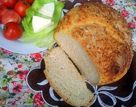 Chleb na drożdżach szybki codzienny pszenny