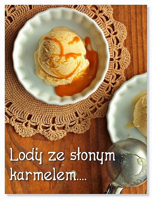 Lody z solonym karmelem