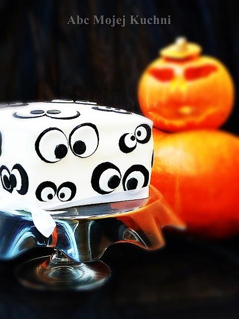 Tort Oczy na Halloween i nie tylko