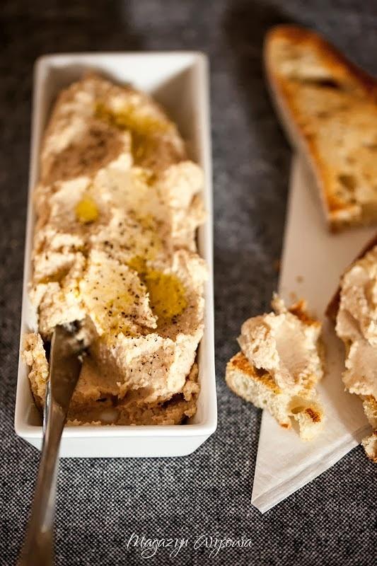 Pasta z pieczonego kalafiora i białej fasolki