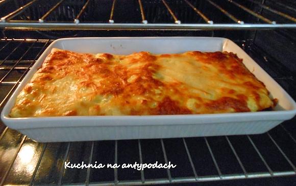 Lasagne z mięsem mieszanym