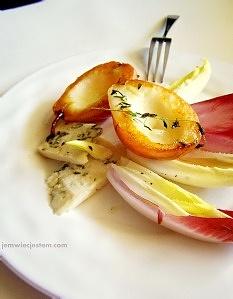 Wpadła gruszka do fartuszka, a za gruszką cykoria i gorgonzola