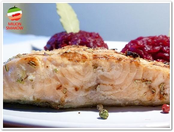 Łosoś grillowany z rozmarynem