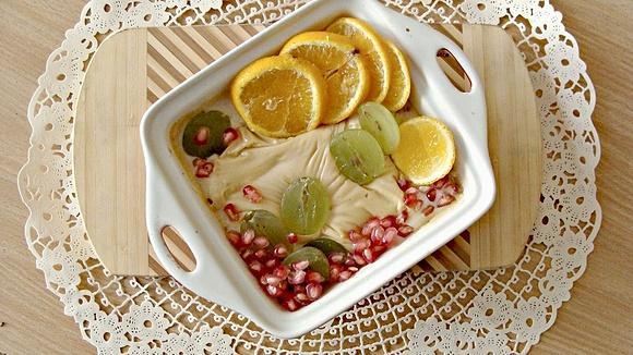 Kolorowe śniadanie cannelloni na słodko