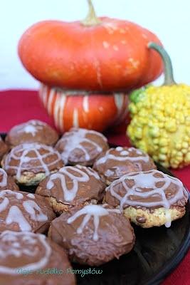 Orzechowe ciasteczka halloween
