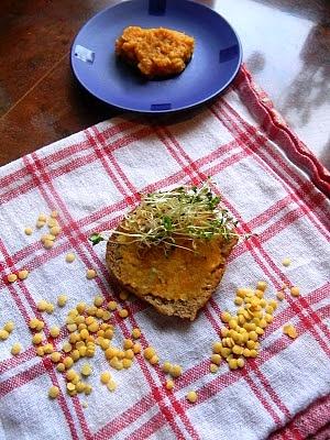 Pasta z żółtej soczewicy