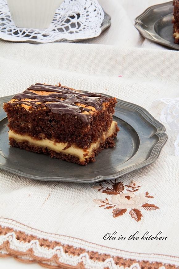 Ciasto z winem Marsala i mascarpone