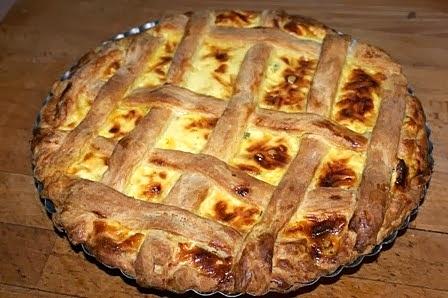 Tarta z kurczakiem i cebulą