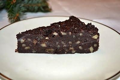 Czarny tort babci Uty