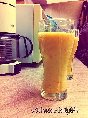 Koktajl banan-kaki
