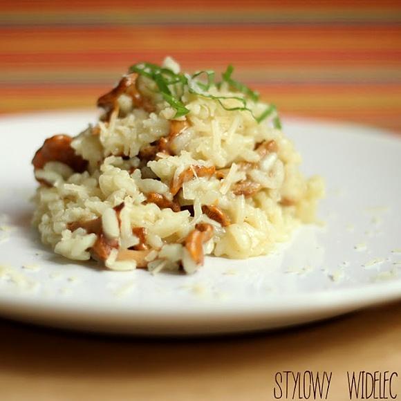 Risotto z kurkami