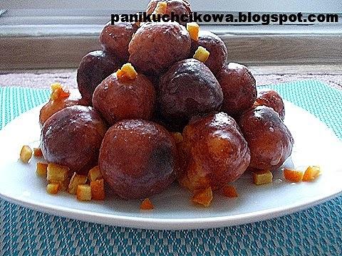 Mini pączki serowe