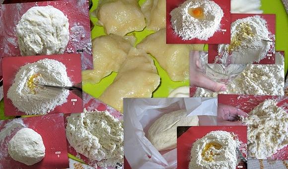 Ciasto na pierogi do mrożenia z instrukcją krok po kroku