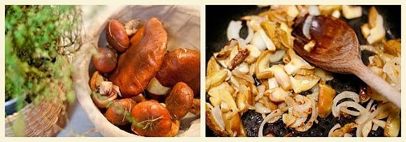 Grzybowy czas - pappardelle i polędwica