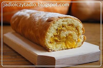 Rolada z dynią i pomarańczą