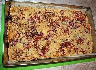 Ciasto drożdżowe ze śliwkami