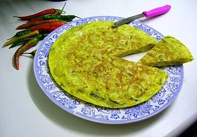 Frittata z ziemniaków i cebuli - szybkie danie na kryzys