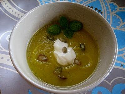 Zupa krem z dyni na ostro