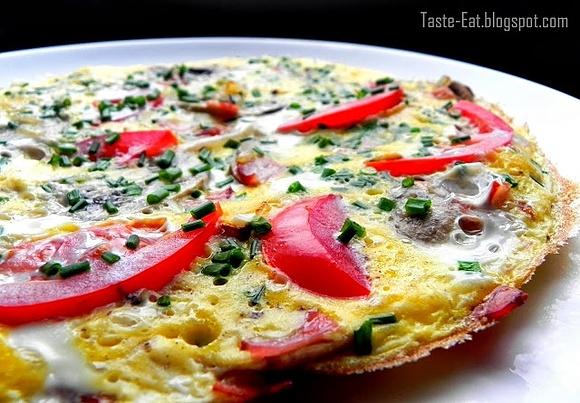 Omlet śniadaniowy dla męża