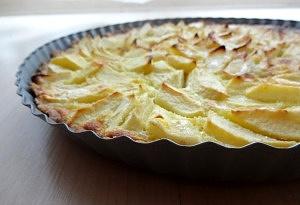 Alzacka tarta z jabłkami