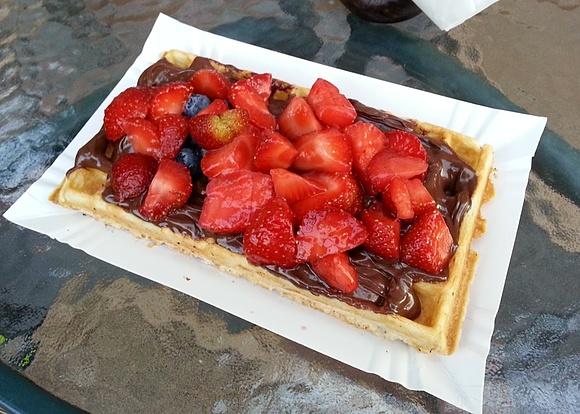Nadmorskie przysmaki: gofry