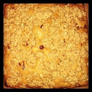 Owsiane blondies