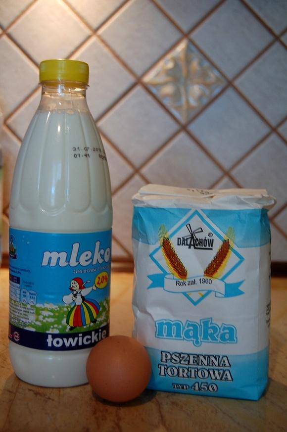 Naleśniki z pieczarkami