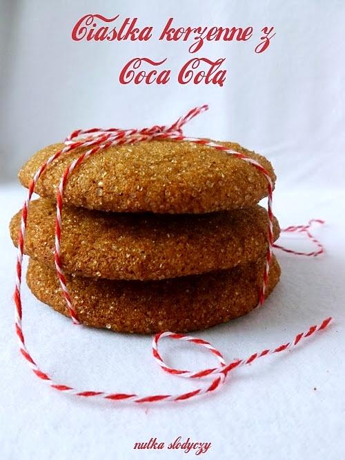 Ciastka korzenne z Coca Colą
