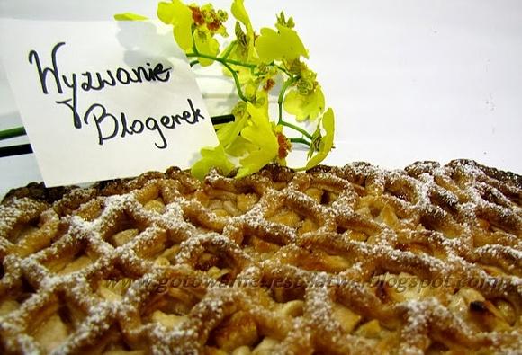 Listopadowe wyzwanie blogerek szarlotka