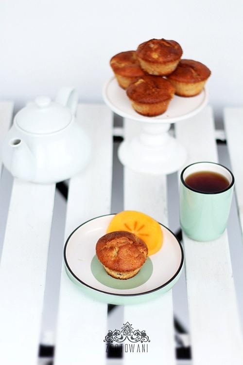 Muffinki z kaki