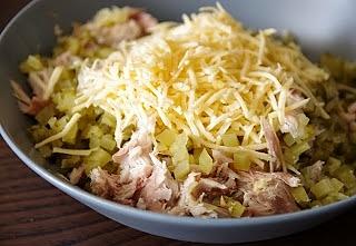 Makrela wędzona pasta z ogórkiem i serem na kanapki