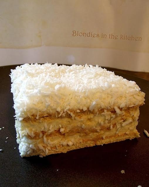 Rafaello ciasto na herbatnikach
