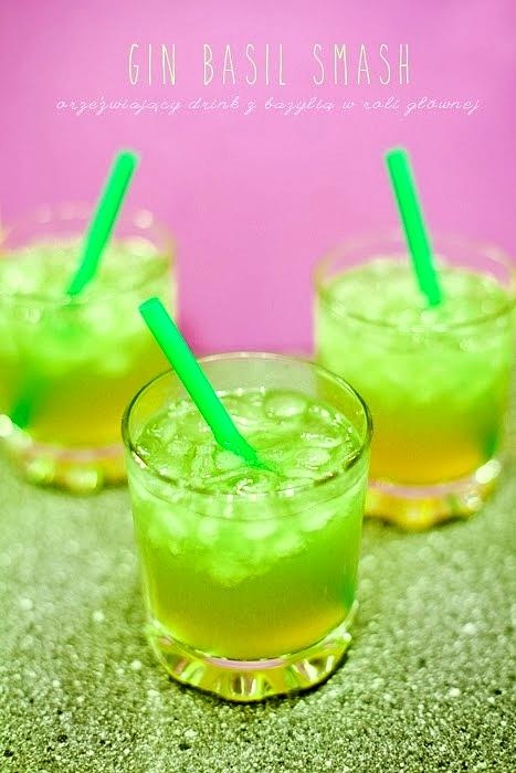Drink z bazylią i domowy shaker