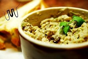 Baba ghanoush - dip z bakłażana kuchnia izraelska