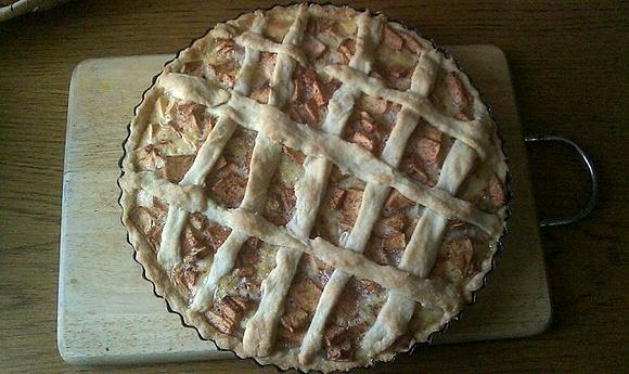 Tarta jabłkowa z cynamonem